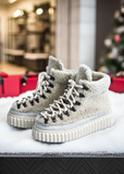 Krem Shearling Mukluk  Bot - Su geçirmez