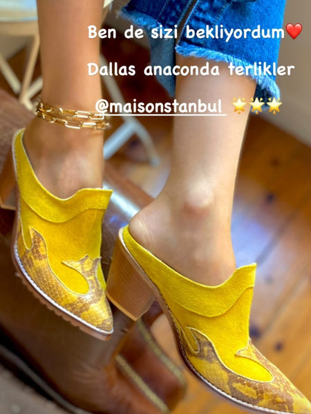 Dallas Anaconda Sarı-Mavi-Kahve