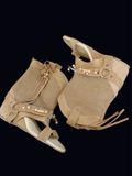 Gizli Topuk Bantlı Boho Sandalet