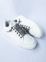 Simli Beyaz Sneakers