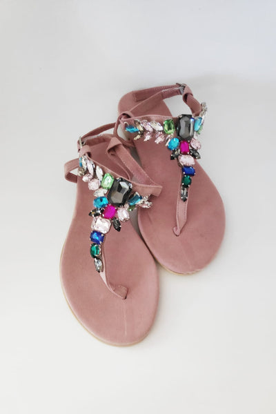 Gems Sandalet - Pudra
